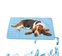 Générique Pet Cooling Mats for Dogs, Cool Mat Dog Bed Blanket, Waterproof Sleeping Pad, Ergonomic Kennel Mattress, Ideal for Car Trip Beach Lawn Living Room Balcony Summer Rest