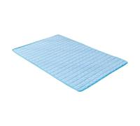 Générique Pet Cooling Mats, Non Slip Cat Cooling Pad, 27.56x19.69 inches Waterproof Dog Breathable Chill Mat for Crate, Kennel, Outdoor, Travel, Camping, Backyard Use During Hot Weather