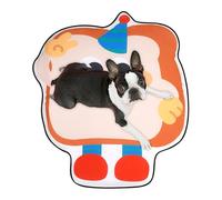 Générique Pet Cooling Pad, Cat Cooling Bed, Lightweight Waterproof Ice Silk Mat, Soft and Comfortable Design, Hot Weather Travel, Compact Ideal for Small Animals, Puppies, Kittens