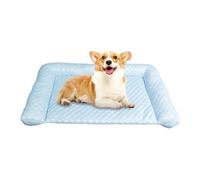 Générique Pet Cooling Pad, Waterproof Breathable Dog Ice Mat for Hot Weather, Portable Pet Supply for Lawn, Apartment, Car, Travel, Bedroom, Garden, and Indoor Floor, 19.69x11.81 in