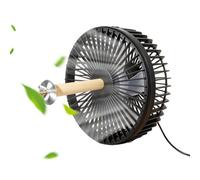 Générique Pet Crate Fan | 2-speed Quiet Usb Charging Cage Mount