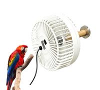 Générique Pet Crate Fan - Quiet USB Rechargeable Cage Mount Fan