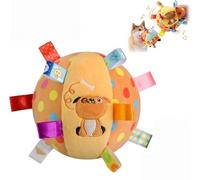 Générique Pet Dog Toy, 15cm Soft Stuffed Ball with Cotton Material and Built-in Bell, Fun Interactive Elastic Chew Toy, Toy for All Dogs