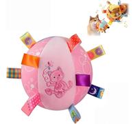 Générique Pet Dog Toy, 15cm Soft Stuffed Ball with Cotton Material and Built-in Bell, Fun Interactive Elastic Chew Toy, Toy for All Dogs