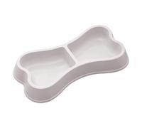 Générique Pet Feeding Tray, Drink Eating Station, Double Section Holder, Anti Slide Bottom, Balanced Support Structure for Home Patio Room Cage Shelter Small Animals Serving Daily Use System