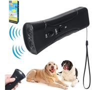 Générique Pet Gentle Anti Barking Device, Dog Bark Deterrent & Trainer - Stop Excessive Barking, Dog Bark Deterrent Device with LED Flashlight for Training to Improve Bad Behavior (1 PCS)