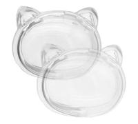 Générique Pet Hair Keepsake, Transparent Acrylic Memorial Pendant, 1.38x1.1x0.79 inches, Kitten Hair Organizer Charm, Memory Holder, Ideal for Pet Lovers, Home, Cherishing Moments