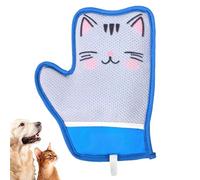 Générique Pet Hair Remover Glove, Reusable Cat Grooming Gloves to Shedding and Hair Removal, 8.66x7.09 Inches Cartoon Cleaning Brush Tool for Dogs, Furniture, Clothes, Carpet, Couch, Bedding