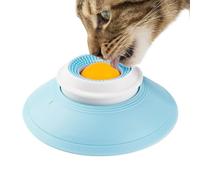 Générique Pet Lick Bowl for Dogs Cats, Liquid Food Slow Feeder Lick Mats for Crate Training, Slow Feeder, Dog Licks Roll Ball for Wet Food, Non-Slip Enrichment Toys, Dog Calming Relief