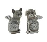 Générique Pet Memorial Stones - Carved Sympathy Marker, Artistic Memory Rock, Elegant Remembrance Decoration Keepsake, Cemetery Style TributeOrnament Display for Offices Cafes Bookstores Bookshelves