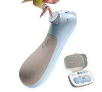 Générique Pet Nail Grinder - for Birds Low-Noise 6-Head Claw Grooming Tool | Electric Pet Nails Clipper Bird Claw Trimmer - For Parakeets Conure Home Balcony Shelter Cage