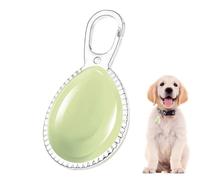 Générique Pet Night Light Collar - Glowing LED Safety Tag for Dog Walking Outdoors | Waterproof Housing with Bright Illumination, Clip on Flashing Tracker, Dark Trail Hiking Pet Gear 1.3x2.44 in