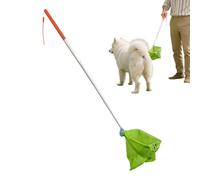 Générique Pet Poop Telescopic Shovel with Long Handle - Adjustable Kitten Waste Shovel - for Dormitory Walking Outdoor Camping Garden Yard Home Apartment Living Room Veterinary