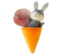Générique Pet Puzzle Toy, Colorful Dog Toys, Plush Dog Game, Colorful Interactive Toy for Mental Stimulation, 32cm Suitable for Small, Medium, Large Breeds, Indoor, Carrot, Banana
