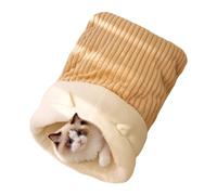 Générique Pet Sleeping Bag - Semi-Enclosed Washable Kitten Sack | Safe Warm Cat Nest Bed Pet Bag for Small Animal Indoor Outdoor Living Room Bedroom Four Season