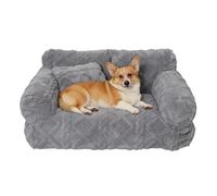 Générique Pet Sofa Bed All Season with Removable Cover - PP Cotton Velvet S M L Sizes 45-65cm - Washable Dog Cat Couch for Small Medium Large Pets - Soft Warm Puppy Bed