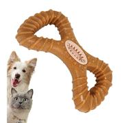 Générique Pet Teeth Cleaning Toy, Stick Bone Teeth Cleaning, 3.5cm Bite Resistant Puppy Chewing Supplies Food Dispenser for Care Tool Multi Purpose Toy for Healthy Convenient Use