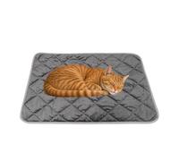Générique Pet Thermal Bed - Reflective Warming Mat, 5 Layer Self Heat Pad, Soft Insulated Pet Mattress with Thermal Foil Lining, Pets Indoor Outdoor Use, Lightweight Portable Design for Easy Cleaning