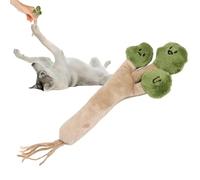 Générique Pet Toys, Plush Dog Toy, Vegetable Shaped Toy, Cat Dog Chew Toy, Stuffed Food Toy, Chew Comfort Toy, Interactive Dog Toy, Interactive Chattering Plush Dog Toy for Anxious Pets and Chewing