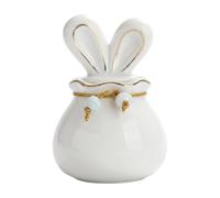 Générique Pet Urn | 150ml Bunny Ear Design Ceramic Memorial Keepsake Jar