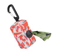 Générique Pet Waste Bag Holder | Poop Bag Holder | Dog Poop Dispenser | Dog Waste Bag Holder | Dog Poop Bag Dispenser | Dog Waste Bag Holder with Carabiner Poo Bag Holder Pet Supplies