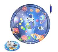 Générique Pet Water Bed, Interactive Sensory Pad with Floating Fish, Cooling Mat for Dogs/Cat, Cool and Comfortable Interactive Water Cushion (B,Large)