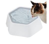 Générique Pet Water Bowl, Puppy Feeder, Spill Proof Anti Slip Design, Slow Drinking Dispenser for Indoor, Outdoor, Travel, Kennel, Crate, Training, Feeding, Car Rides, Messy Drinkers