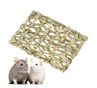 Générique Pet Woven Tunnel Hideaway Toy - Natural Grass Bunny Shelter, Handcrafted Rabbit Chew House, Durable Small Animal Playground | Interactive Habitat for Guinea Pigs Hamsters Chinchillas