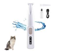 Générique Petior Pet Paw Trimmer, 2024 New Rechargeable Low Noise Cordless Dog Paw Trimmer with LED Light, Petior Upgraded Pet Paw Trimmer for Paws Face Eyes Ears Rump (1Pc Style 1)