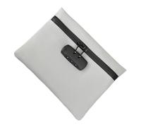 Générique Petit de Rangement pour Mot de Passe - Pochette de Rangement 24,5 x 16 cm, de Verrouillage étanche, Portable antivol, étui de Voyage Durable | Compact Gym Dortoir Plage Camping École Burea