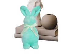 Générique Petit Lapin de Pâques en Peluche | Décoration Saisonnière pour Table,Décorative de Fête,pour Bibliothèque Table De Nuit Chambre À Coucher Salon