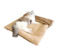 Générique Petit Lit pour Chat | Tapis Pliable Double Face,Coussin pour Chat 4 Façons Réglable - pour Chiot Petit Chien Animal De Compagnie Intérieur Toutes Saisons Maison Appartement Voyage Camping