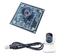 Générique Petit Module de caméra, Module de caméra HD, 1 Module de MP Capteur OV9732, 1280x720p Board Webcam, Accessoires d'ordinateur d'objectif Grand Angle pour Reconnaissance faciale