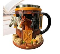 Générique Petit Mug Café Gobelet 3D Réaliste Stable 30 cl pour Boissons
