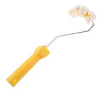 Générique Petit Rouleau et Brosse de Nettoyage pour Tubes à 4 Roues Manche Confortable, Application Rapide de Peinture, Adapté aux Murs et Clôtures, Usage Professionnel