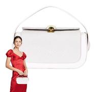 Générique Petit Sac à Bandoulière | Tote Tendance | Pochette Élégante Pour Femme Avec Fermeture Éclair Et Rabat En Tissu Pour Bureau Week-End Sortie Anniversaire Fête