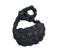 Générique Petit Sac À Main Femme - Sac Épaule Plissé Motif Style Coréen | SacBandoulière Décontracté Pour L’Automne | Sangle Réglable Pour Shopping, Rendez-vous & Travail, 23x14cm