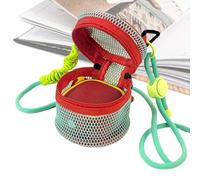 Générique Petit Sac pour Enceinte | Sac à Bandoulière en Maille - Étui de Voyage avec Sangle Réglable | Pour Femmes Et Filles Voyage En Plein Air Fête Plage Camping Randonnée