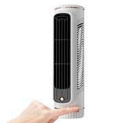 Générique Petit ventilateur colonne pour chambre - 3 Vitesses Réglables USB Rechargeable | Ventilateur Climatiseur De Bureau | pour chambre bureau appartement camping-car