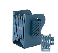Générique Petite bibliothèque pour Bureau, étagère à Livres de Bureau - Petite bibliothèque Support de Rangement télescopique | Organisateur de en métal avec Porte-Stylo, étagère d'organisation de
