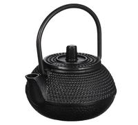 Générique Petite Design Classique et Chic en Fonte Noire Antirouille sans Odeur Théière pour Décorer Votre Maison ou Bureau, Amateurs de Thé