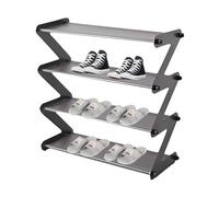 Générique Petite étagère à à 4 Niveaux - Organiseur de empilable, étagère à étroite et Robuste, légère et imperméable | Rangement des avec Un Design Peu enco