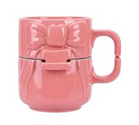 Générique Petite Maison De | avec Poignée Forme De Mini Tasse en Résine Portable | Maison de de Voyage avec Meubles | pour Garçons Filles Préscolaire Maternelle Domicile Chambre