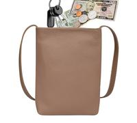 Générique Petite Pochette Pour Téléphone | Sac Bandoulière En Cuir Léger - Petit Sac À Bandoulière Pour Téléphone,pour Clés Rouge à Lèvres Femmes Filles Voyage Rencontres Fête Extérieur Plage