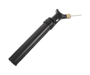 Générique Petite Pompe à Ballon Portable Mini Manuelle Abs Noire | Système Push-pull à Action Rapide, Poignée Ergonomique, Usage Terrain pour Volley et Football