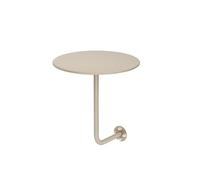 Générique Petite Table Ronde Murale de 16 Pouces, Disponible dans Une variété de Couleurs, Facile à Installer et à Nettoyer, adaptée aux cafés, Pubs et Tables de Chevet(Brown)