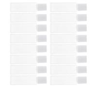 Générique Petites Bouteilles en Plastique Pp Légères et Étanches Lot de 25 pour Solution D'entretien des Lentilles de Contact, Accessoire pour Voyage