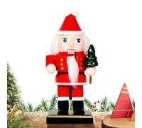 Générique Petites Figurines de Noël | Soldats de Noël Mignons pour Bureau Décoration Festive - Sculpture Décorative pour Étagère de Salon Bureau Salle d'Étude Mariage et Adultes
