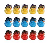 Générique Petits Canards en Résine 15 Pièces Ornement Cool Lunettes De Et