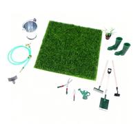 Générique Petits Outils De Jardinage,Décorations Réalistes - 12 Pièces Arrosoir de Jardin pour Maison de - pour Collectionneurs Noël Anniversaire Fêtes Terrasse Maison Photo Scènes